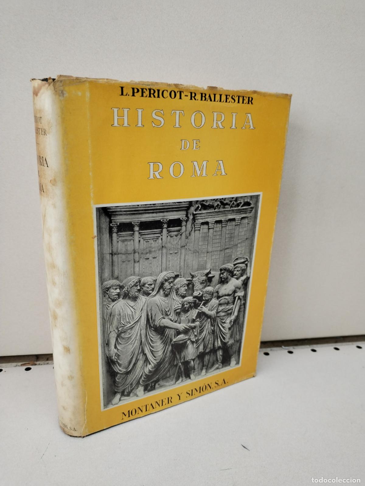 Libros: HISTORIA DE ROMA - L. PERICOT / R. BALLESTER - Foto 1