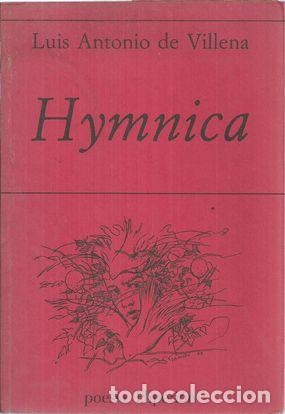 Libros: HYMNICA - VILLENA, LUIS ANTONIO DE - Foto 1
