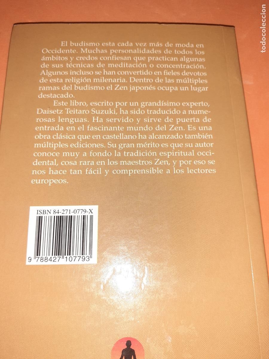 Libros: INTRODUCCION AL BUDISMO ZEN � ZEN - D. T. SUZUKI - Foto 2