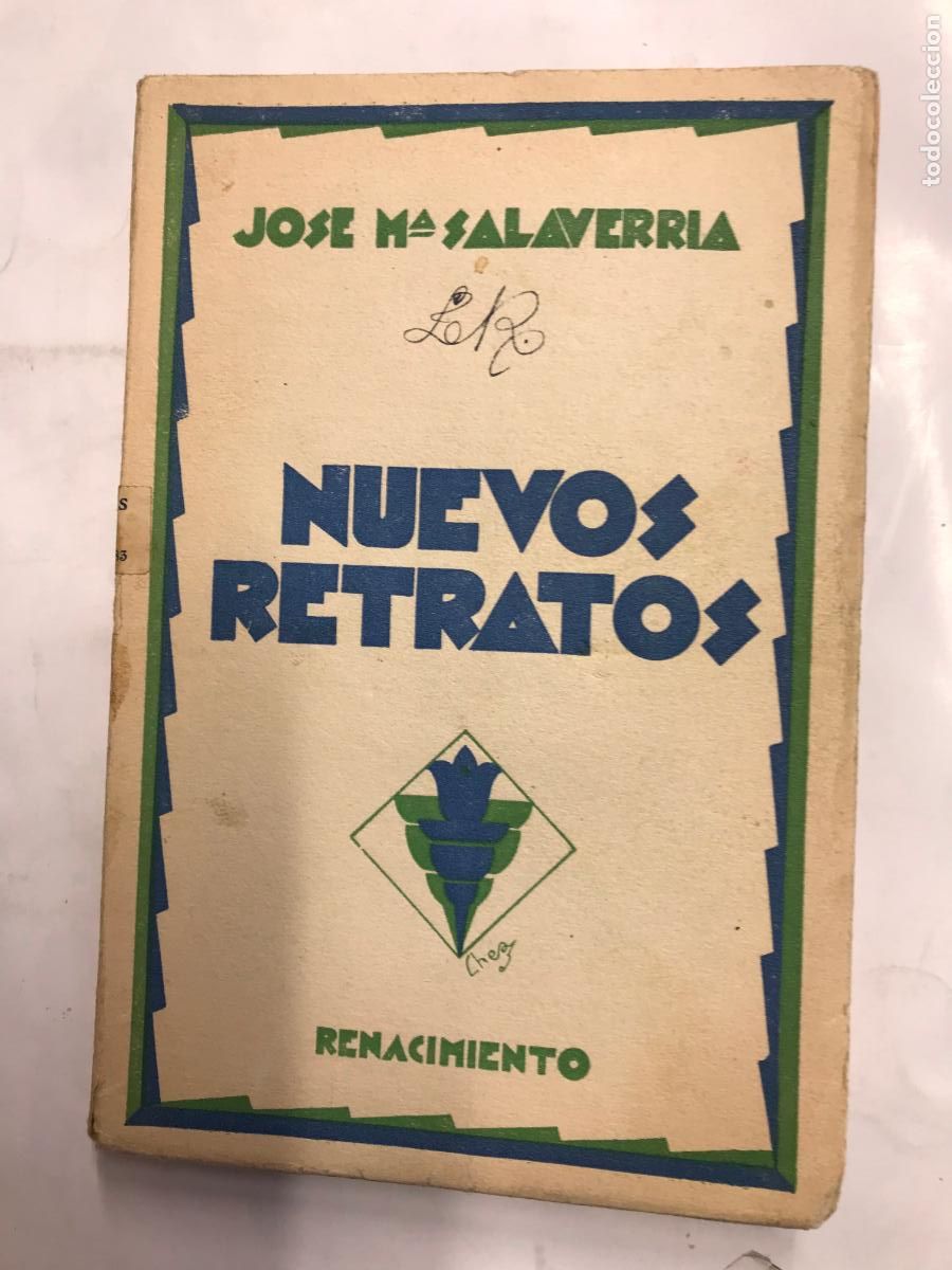 Libros: NUEVOS RETRATOS. - JOS&Eacute; M&ordf; SALAVERR&Iacute;A. - Foto 1