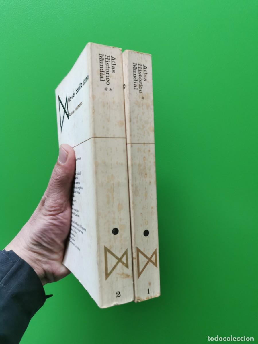 Libros: ATLAS HISTORICO MUNDIAL. LOS DOS TOMOS. EDICIONES ISTMO - Foto 2
