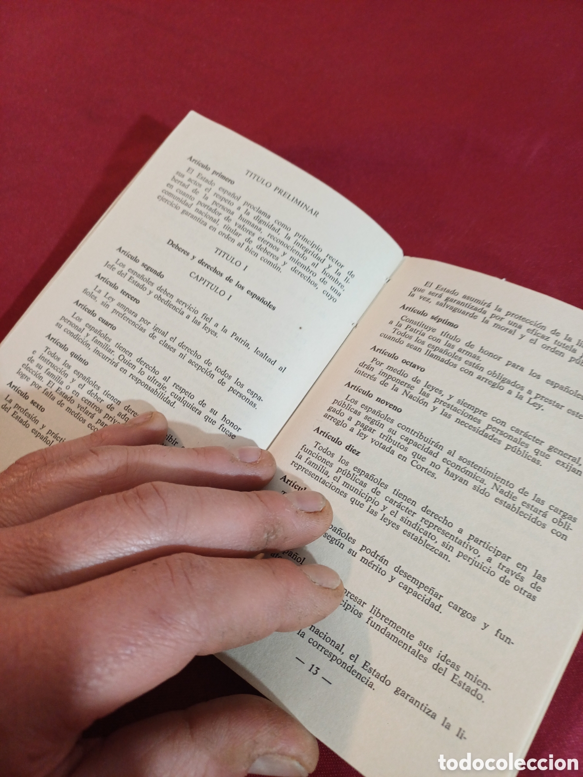 Libros: LEYES FUNDAMENTALES DEL REINO, 1969 - Foto 6