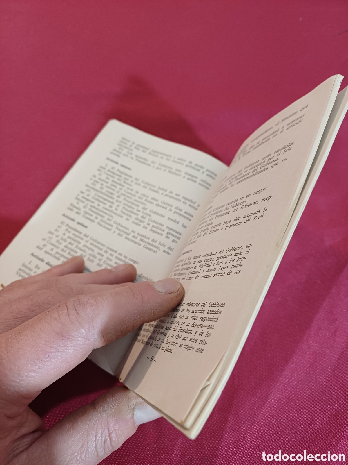 Libros: LEYES FUNDAMENTALES DEL REINO, 1969 - Foto 7