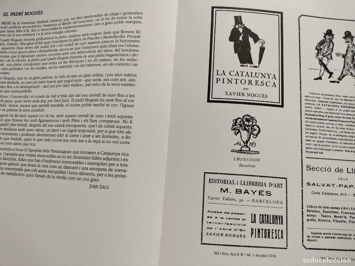 Libros: (406) X NOGUES / LA CATALUNYA PINTORESCA - Foto 5