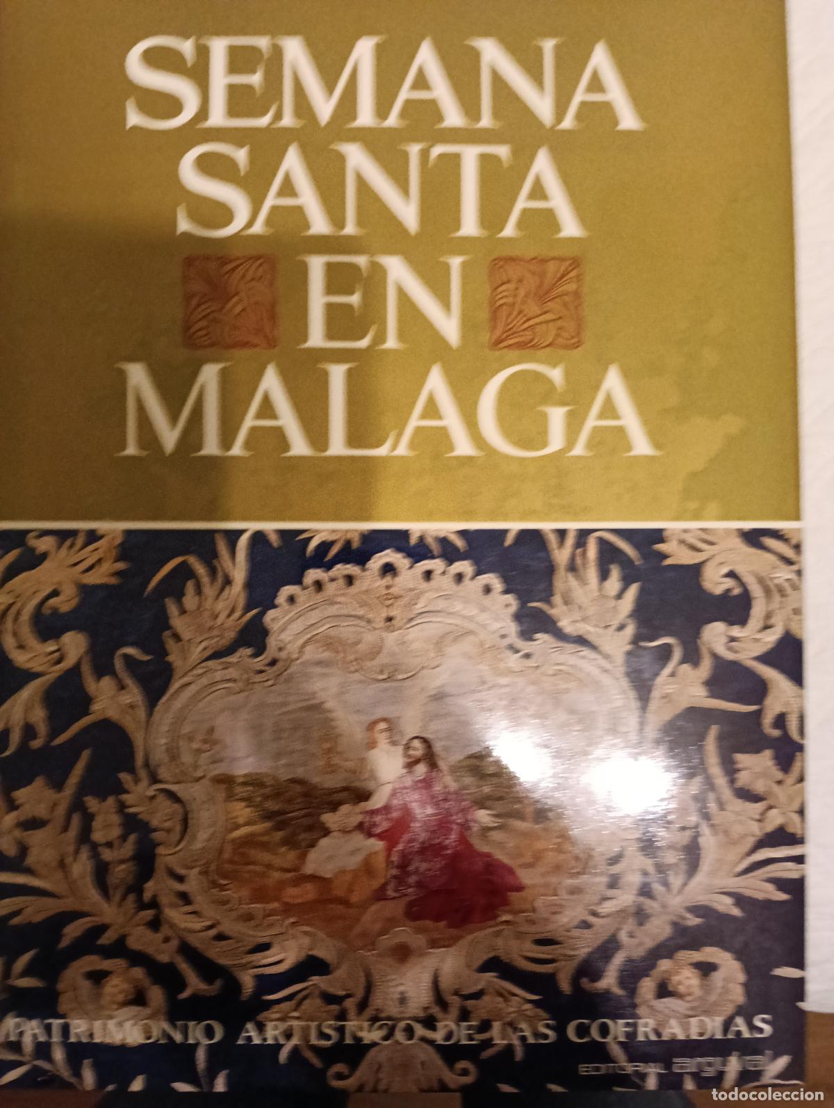 Libros: semana santa en malaga patrimonio artistico de las cofradias