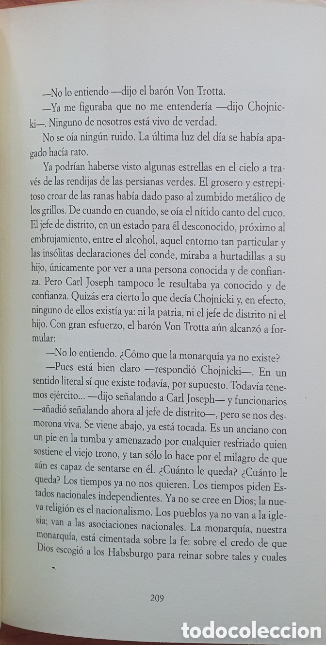 Libros: La Marcha Radetzky - Joseph Roth - Foto 3