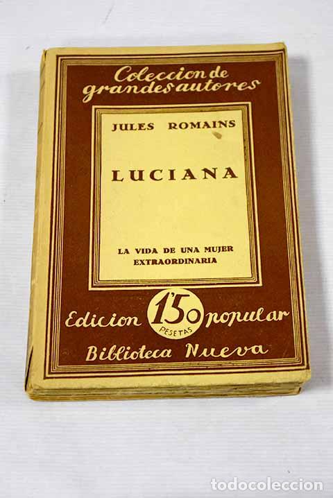 Libros: Luciana: Romains, Jules.- Romains, Jules - Foto 1