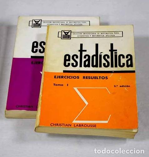 Libros: Estad&iacute;stica. Ejercicios resueltos.- Labrousse, Christian - Foto 1