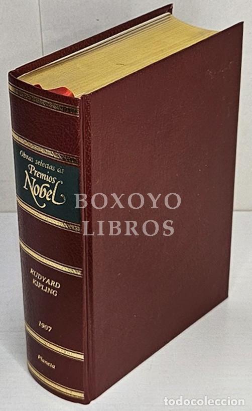 Libros: KIPLING, Rudyard. Obras selectas de los Premios Nobel. 1907. Pr&oacute;logo de Andr&eacute;s Bosch - Foto 1