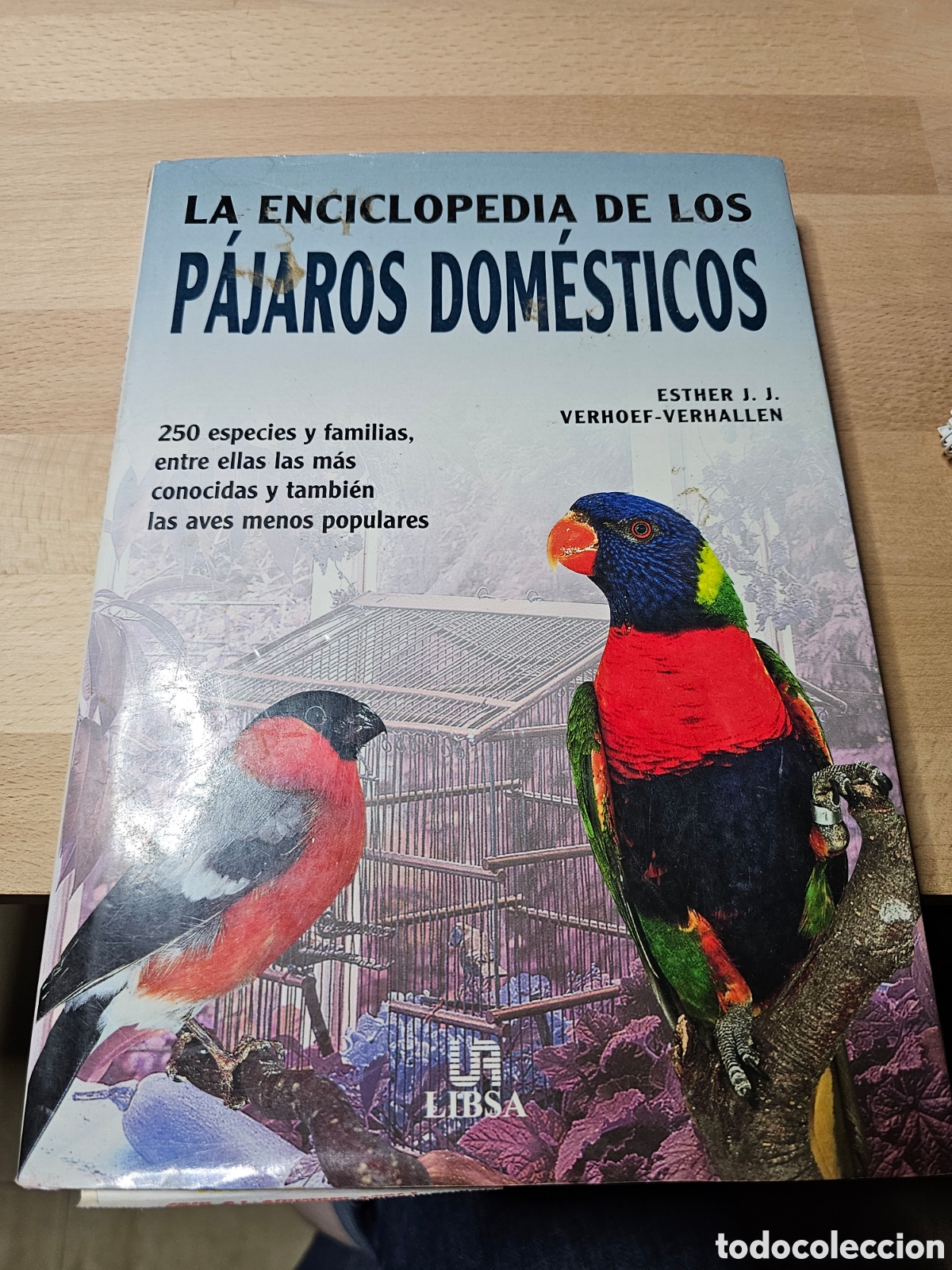 books: La enciclopedia de los pajaros domesticos, Ed Libsa