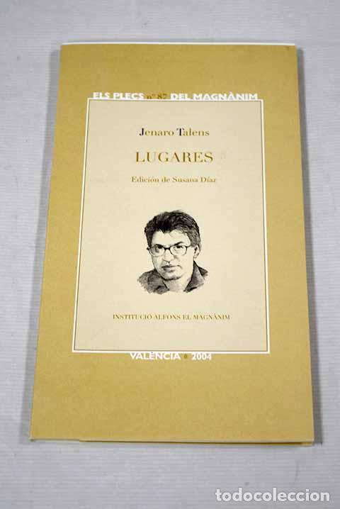 Libros: Lugares: Talens, Jenaro.- Talens, Jenaro - Foto 1