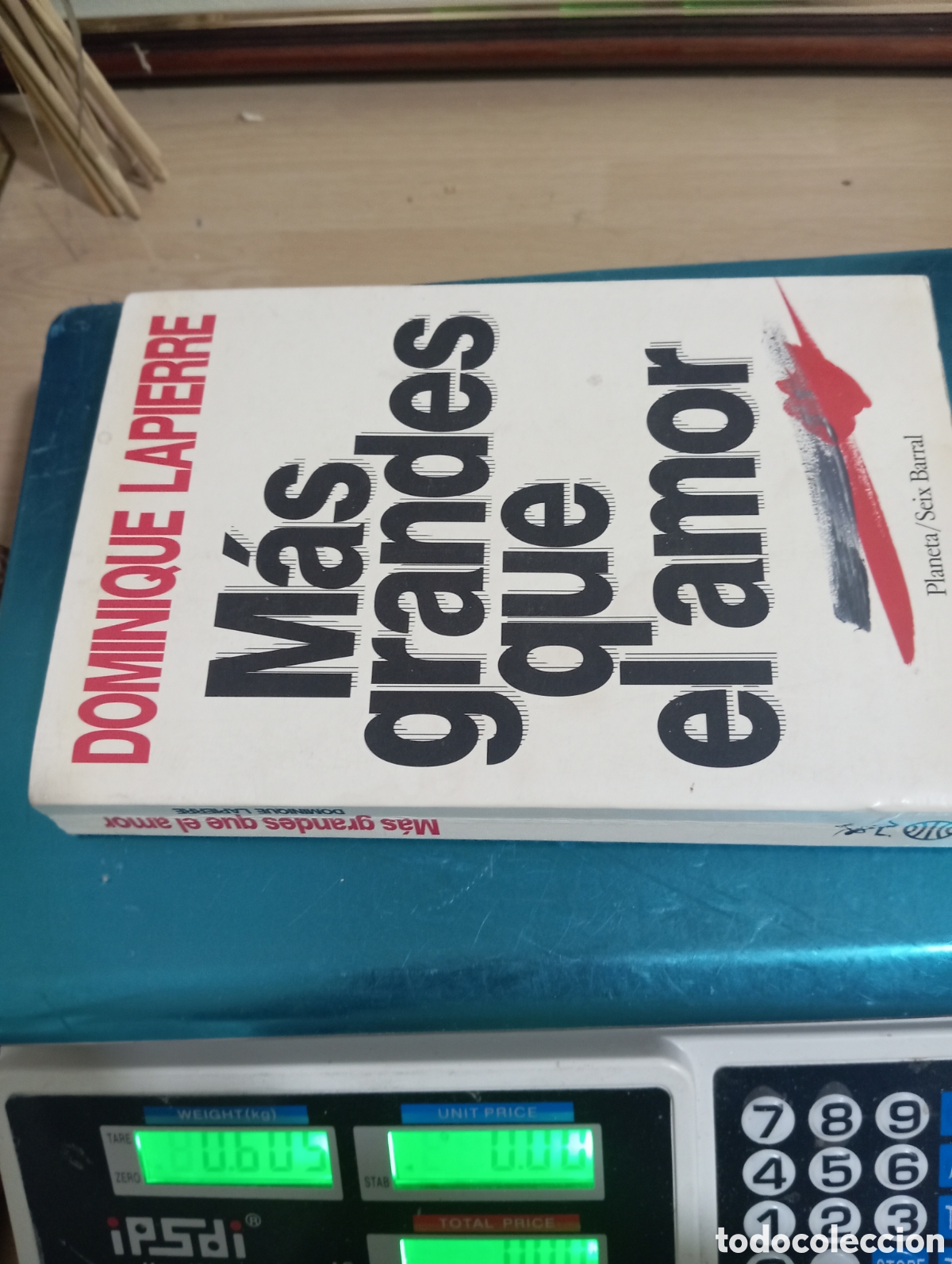 Libros: M&aacute;s grandes que el amor. Dominique Lapierre - Foto 2