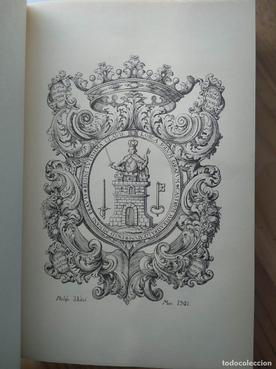 Libros: BLASONES Y ANTIG&Uuml;EDADES DE LA CIUDAD DE LORCA - MOROTE, Pedro - Foto 2