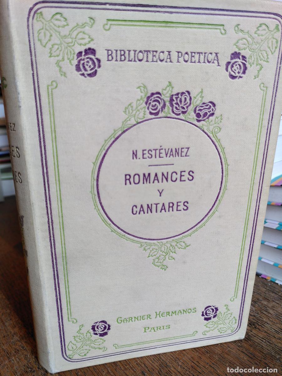 Libros: ROMANCES Y CANTARES. Tercera edici&oacute;n - Nicol&aacute;s Est&eacute;vanez - Foto 1