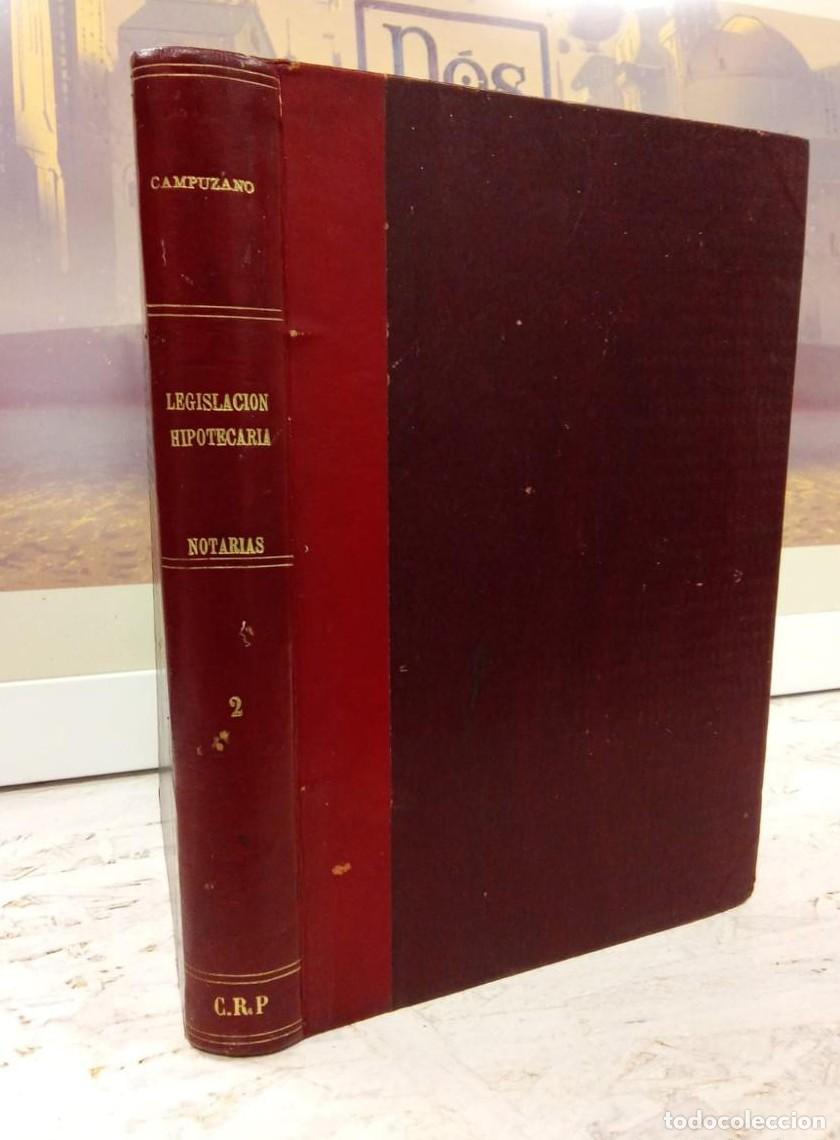 Libros: LEGISLACI&Oacute;N HIPOTECARIA - CAMPUZANO - - Foto 1