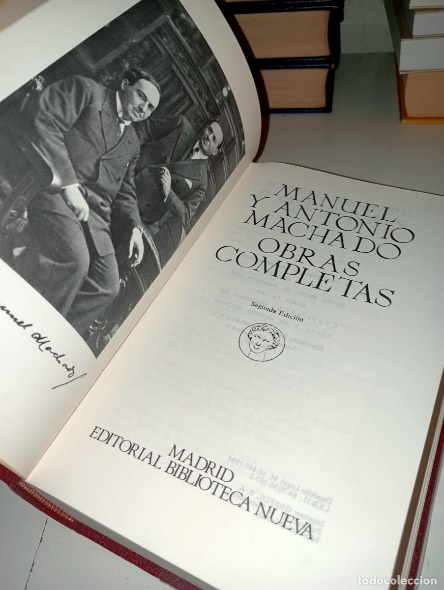 Libros: Antonio y Manuel Machado. Obras completas - Foto 4