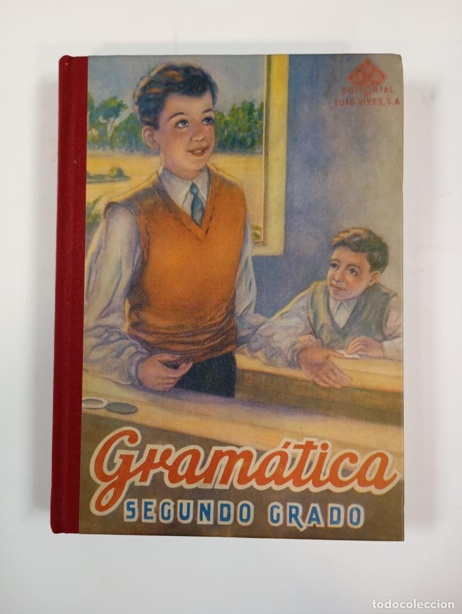 Libros: Gram&aacute;tica segundo grado. Edelvives. Facs&iacute;mil. - Editorial Luis Vives. TDK659 - Foto 1