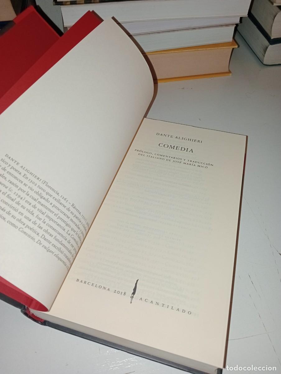 Libros: Comedia. Dante. Acantilado - Foto 4