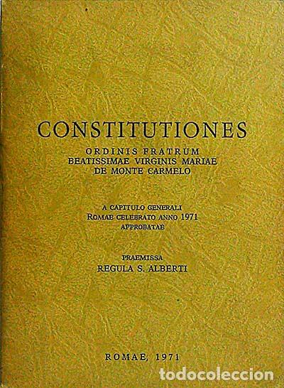 Libros: Constitutiones - VVAA - Foto 1