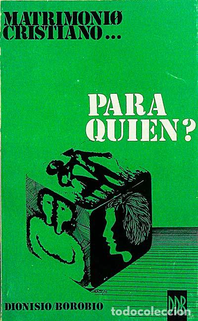 Libros: Matrimonio cristiano... para qui&eacute;n? - VVAA - Foto 1