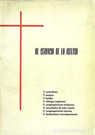 Libros: Al servicio de la iglesia - VVAA - Foto 1