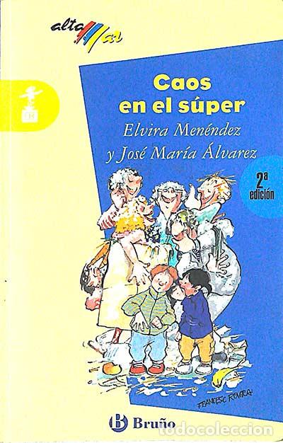 Libros: Caos en el s&uacute;per - Elvira Men&eacute;ndez - Foto 1