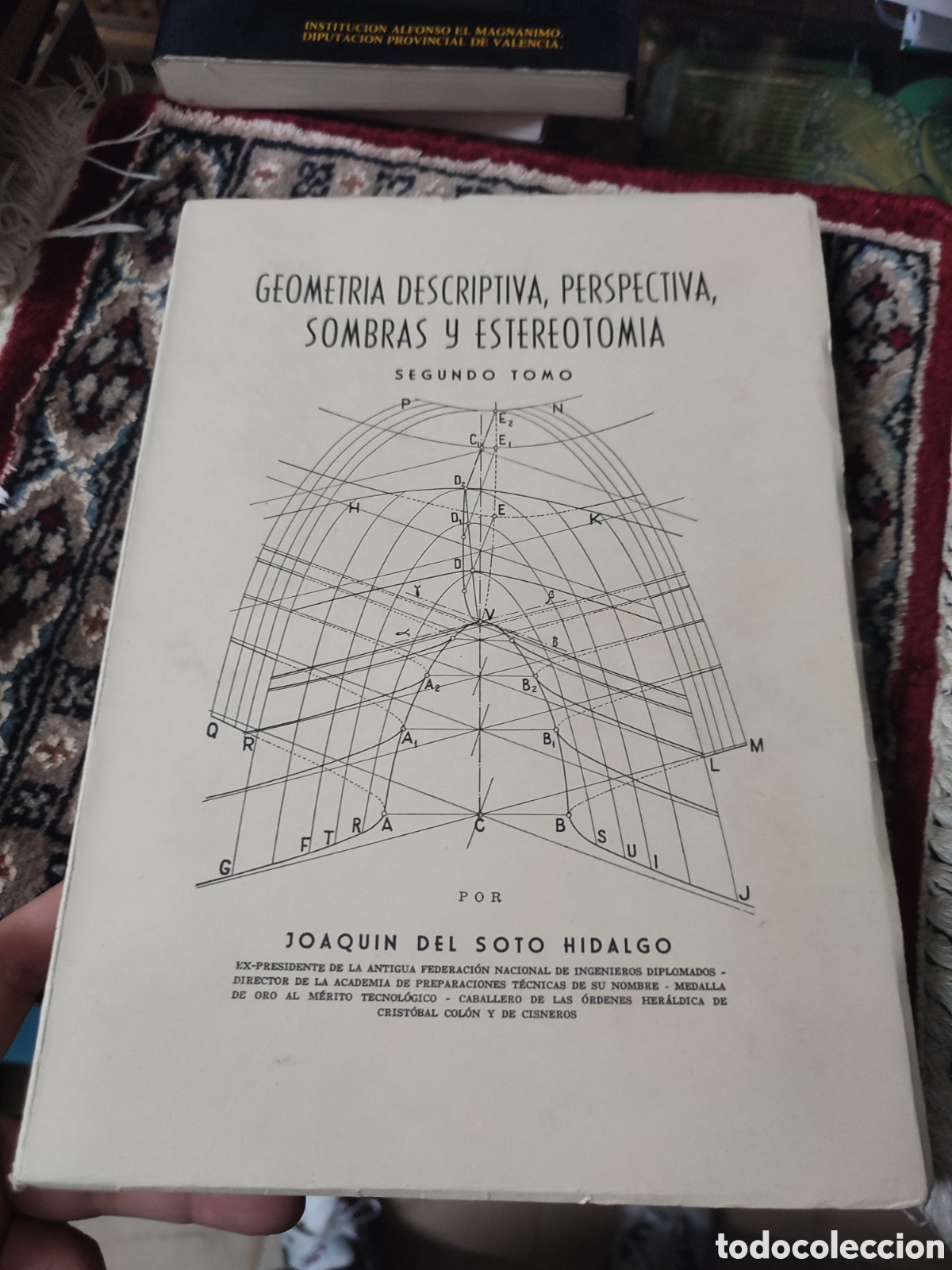 Libros: Geometr&iacute;a descriptiva Joaqu&iacute;n del Soto Hidalgo - Foto 1