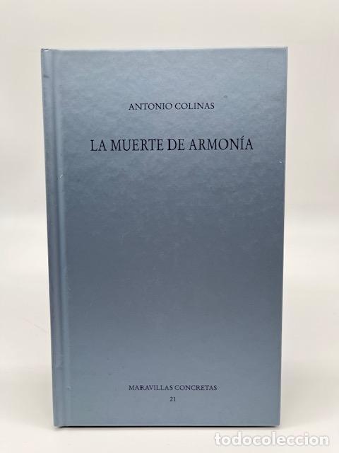 Libros: COLINAS, Antonio. - La muerte de armon&iacute;a. - Foto 1