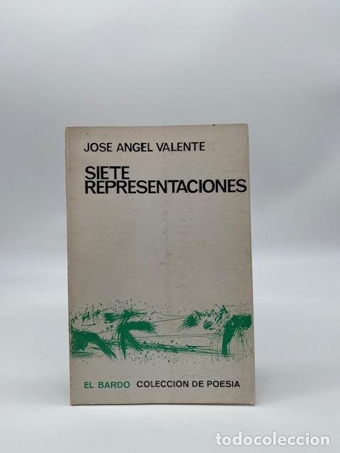 Libros: VALENTE, Jos&eacute; &Aacute;ngel. - Siete representaciones. - Foto 1