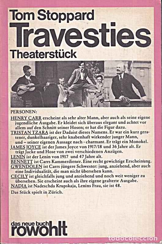 books: Travesties.: Schauspiel. (rororo - das neue buch)
