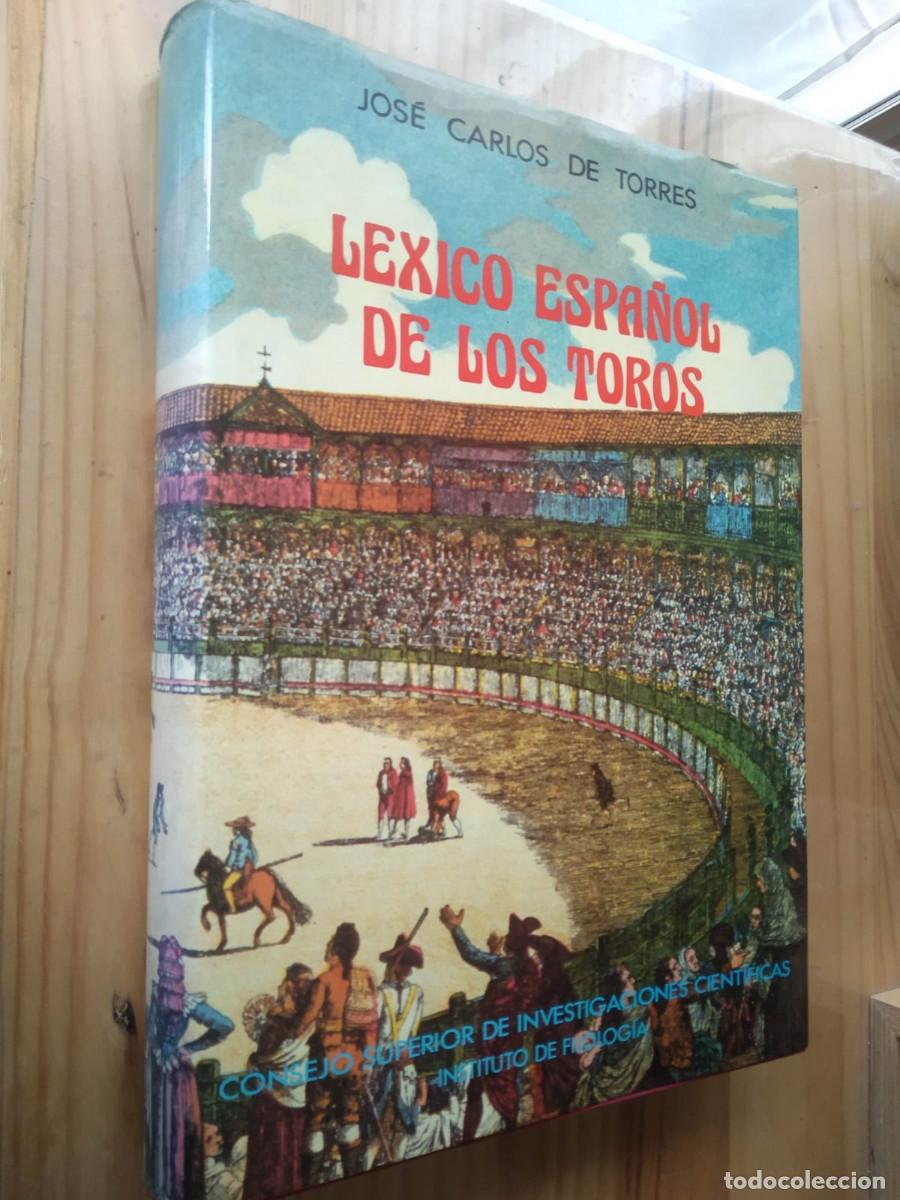 Libros: L&Eacute;XICO ESPA&Ntilde;OL DE LOS TOROS - JOS&Eacute; CARLOS DE TORRES - Foto 1