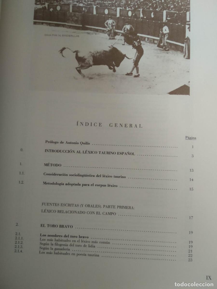Libros: L&Eacute;XICO ESPA&Ntilde;OL DE LOS TOROS - JOS&Eacute; CARLOS DE TORRES - Foto 4