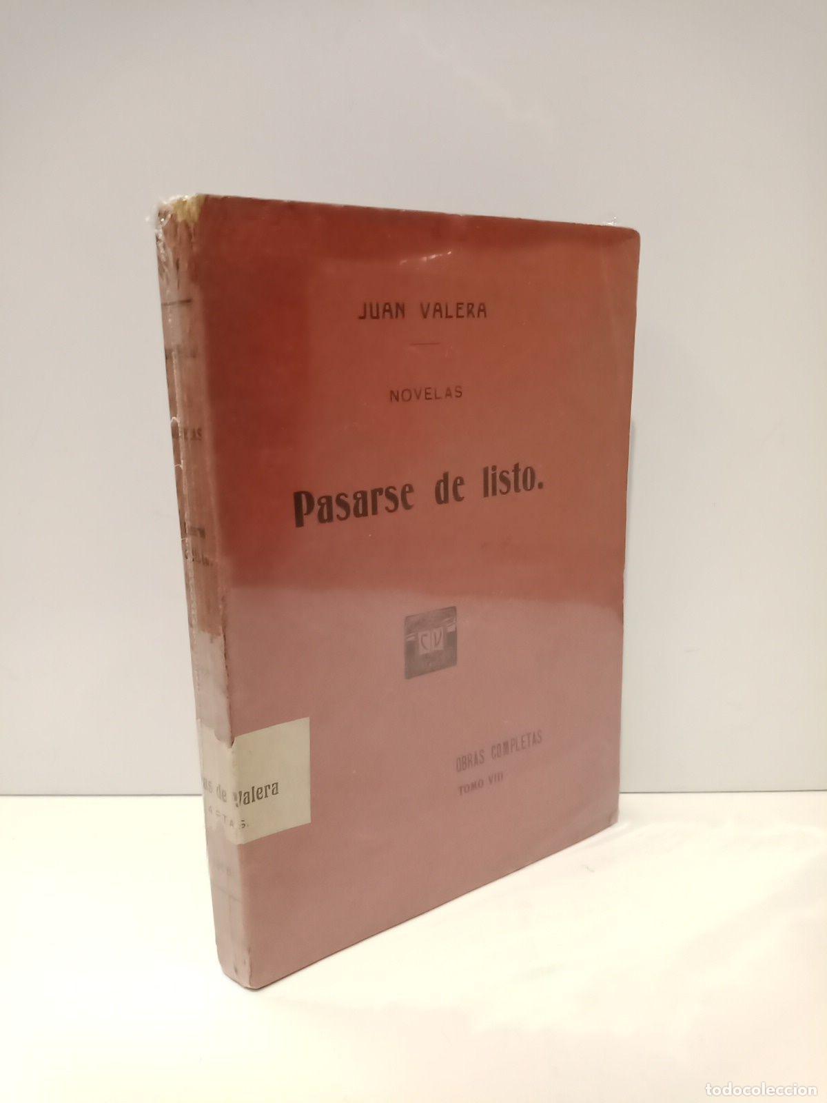 Libros: VALERA, Juan - Pasarse de listo - Foto 1