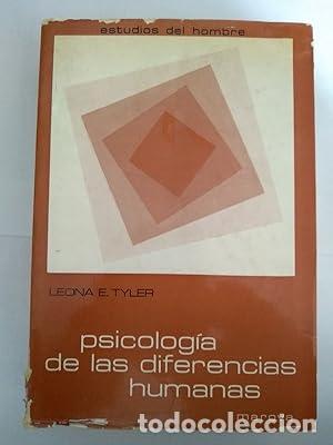 Libros: PSICOLOG&Iacute;A DE LAS DIFERENCIAS HUMANAS - Tyler,Leona E. - Foto 1