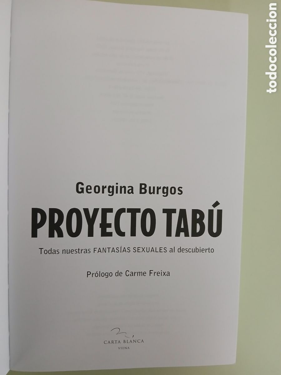 Libros: Proyecto Tab&uacute;. Georgina Burgos. - Foto 3