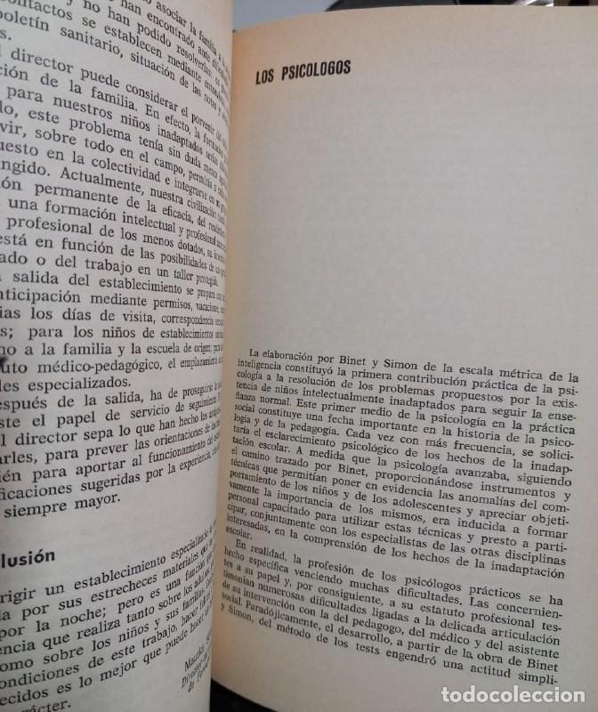 Libros: La educaci&oacute;n de ni&ntilde;os deficientes. - PETIT, Jean: - Foto 7