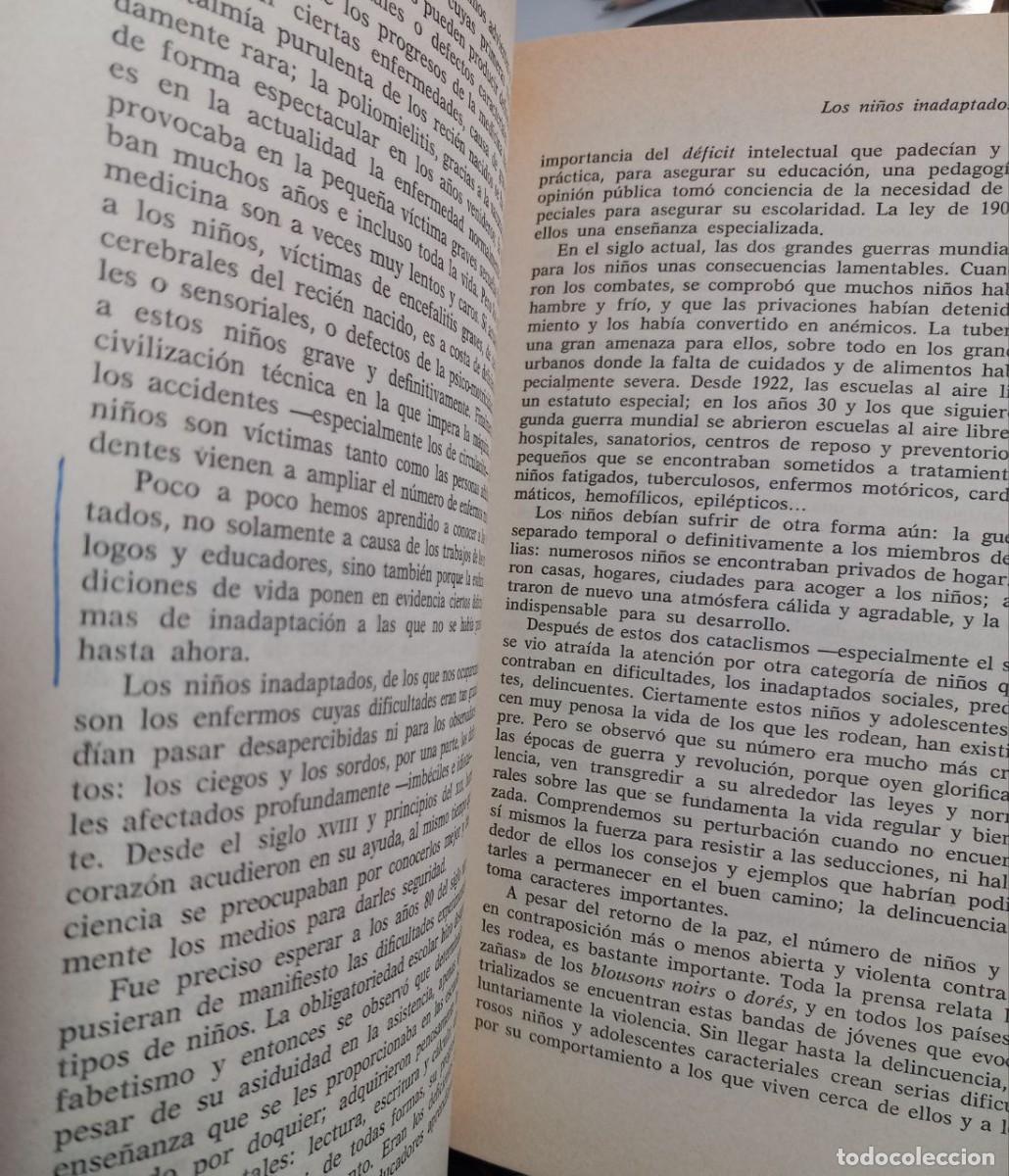 Libros: La educaci&oacute;n de ni&ntilde;os deficientes. - PETIT, Jean: - Foto 9