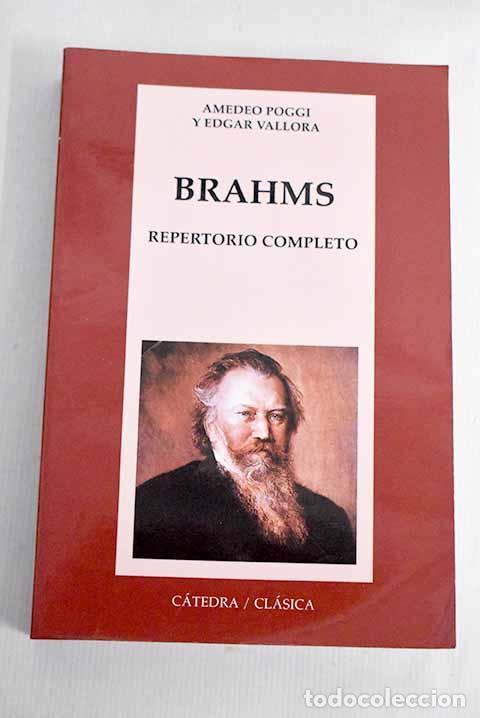 Libros: Brahms: repertorio completo.- Poggi, Amedeo - Foto 1