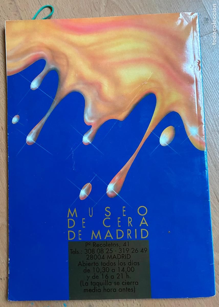 Libros: MUSEO DE CERA DE MADRID - Foto 2