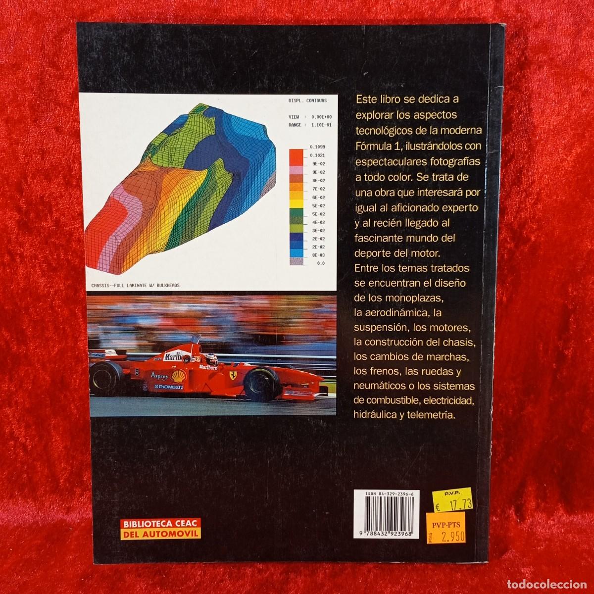 Libros: TECNOLOGIA DE LA FORMULA 1 - NIGEL MACKNIGHT - EDICIONES CEAC - 1999 / 1241 - Foto 2