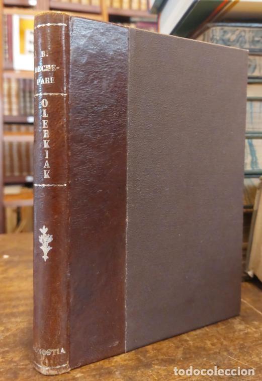 Libros: OLERKIAK. 1545. - DECHEPARE, Bernat. / Mitxelena, Luis. - Foto 1