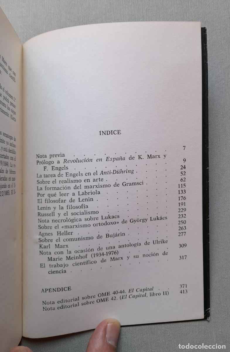 Libros: Sobre Marx y el marxismo. Manuel Sacrist&aacute;n - Foto 6