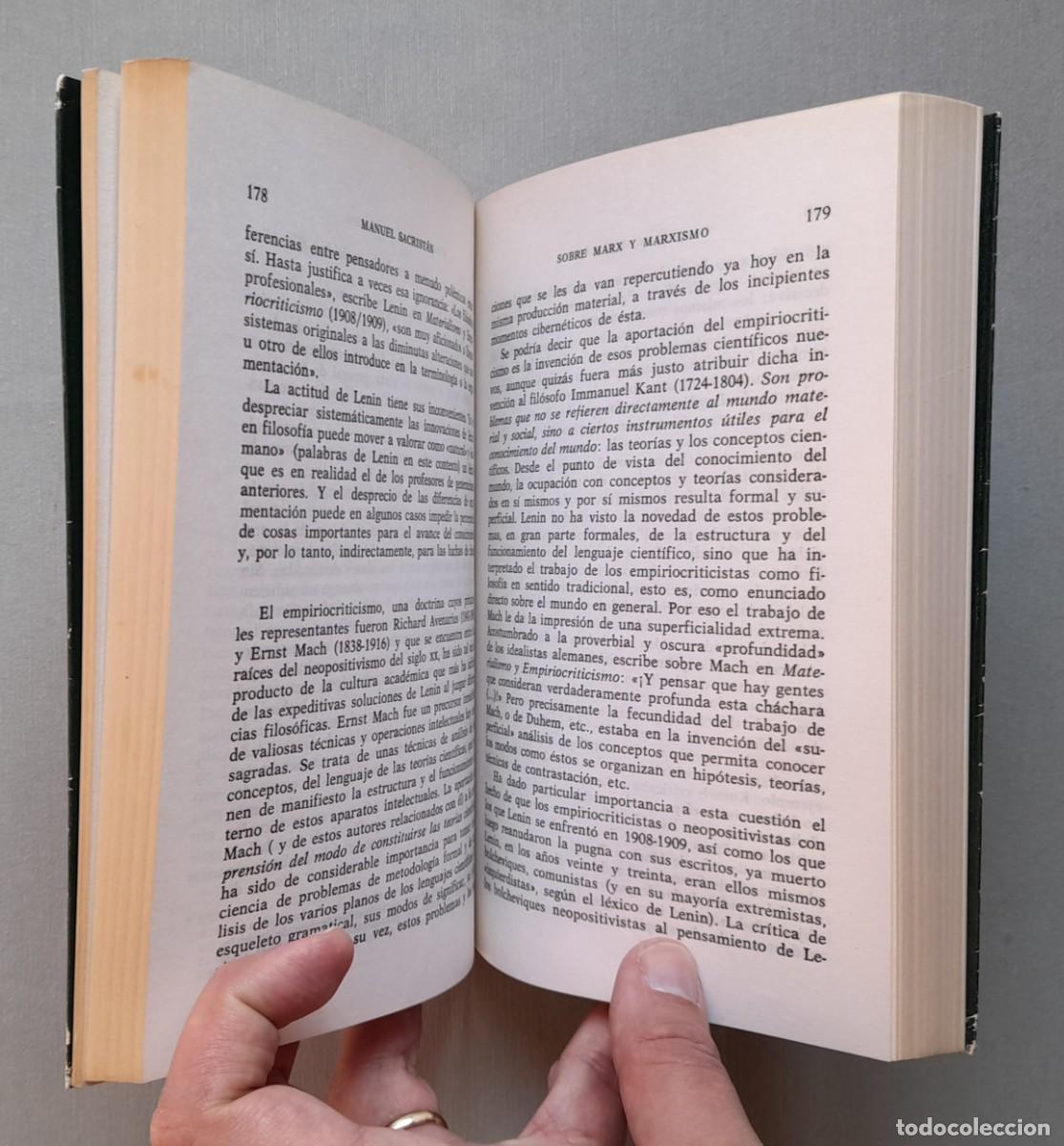 Libros: Sobre Marx y el marxismo. Manuel Sacrist&aacute;n - Foto 8