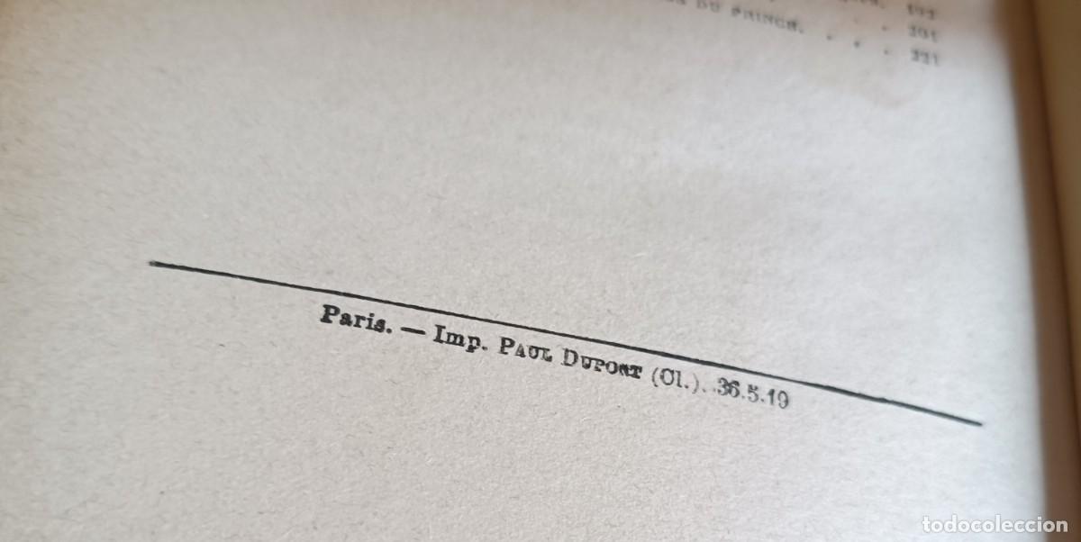 Libros: LE PRINCE - MACHIAVEL, Par GUIRAUDET, L. DEROME - Foto 4