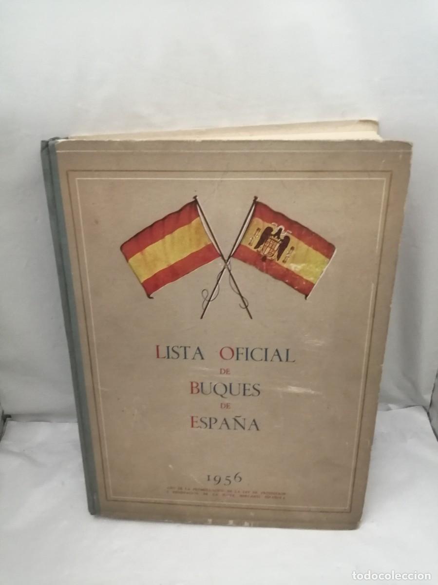 Libros: Lista Oficial de Buques de Espa&ntilde;a 1956 (Edici&oacute;n numerada)