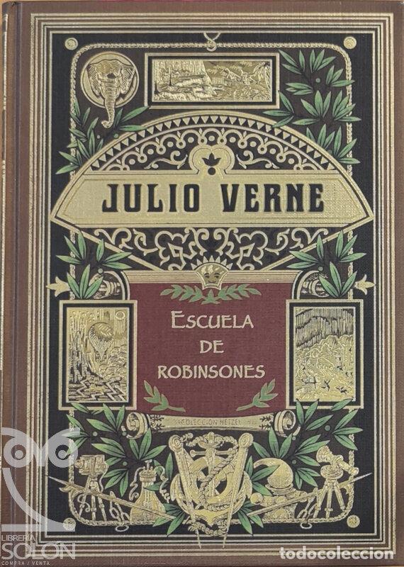 Libros: Escuela de Robinsones - Julio Verne - Foto 1