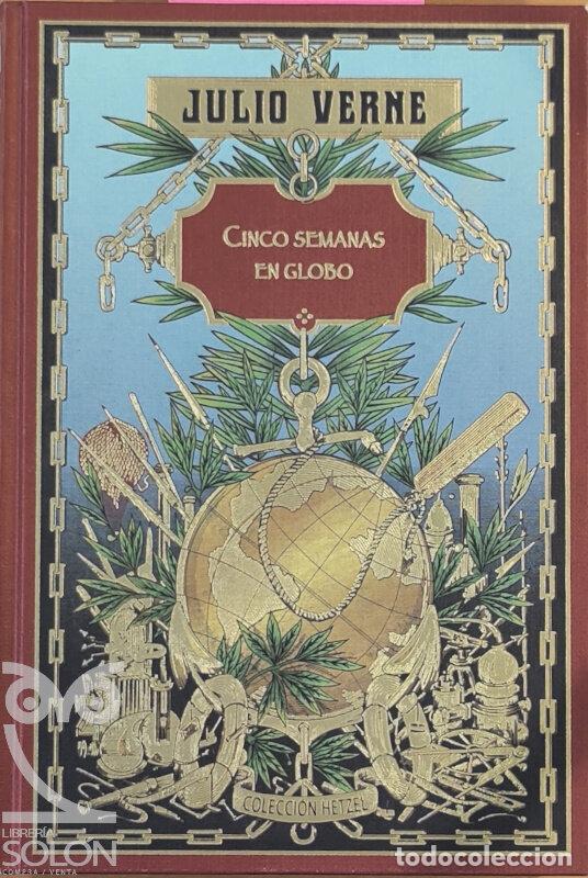 Libros: Cinco semanas en globo - Julio Verne - Foto 1