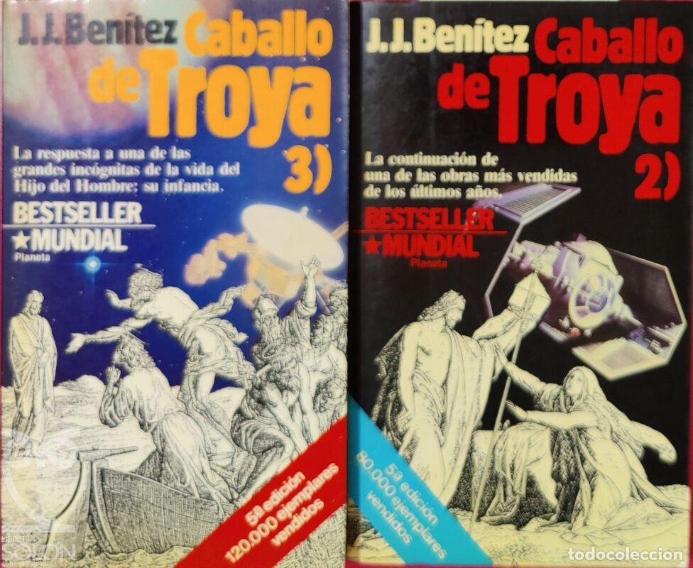 Libros: Caballo de Troya 2 y 3 - Juan Jos&eacute; Ben&iacute;tez - Foto 1