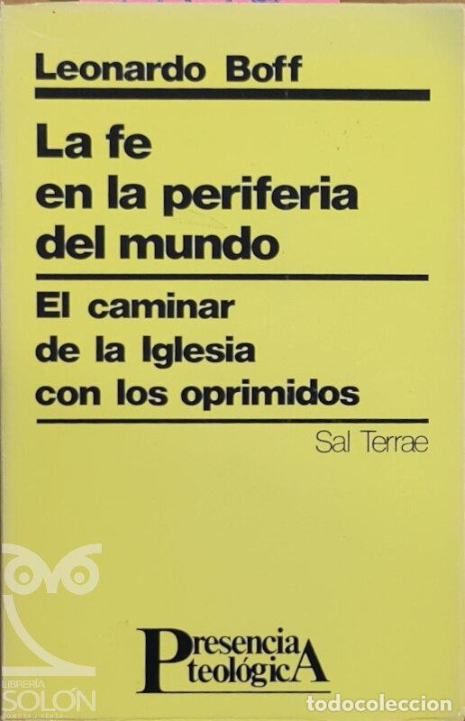 Libros: La fe en la periferia del mundo - Leonardo Boff - Foto 1