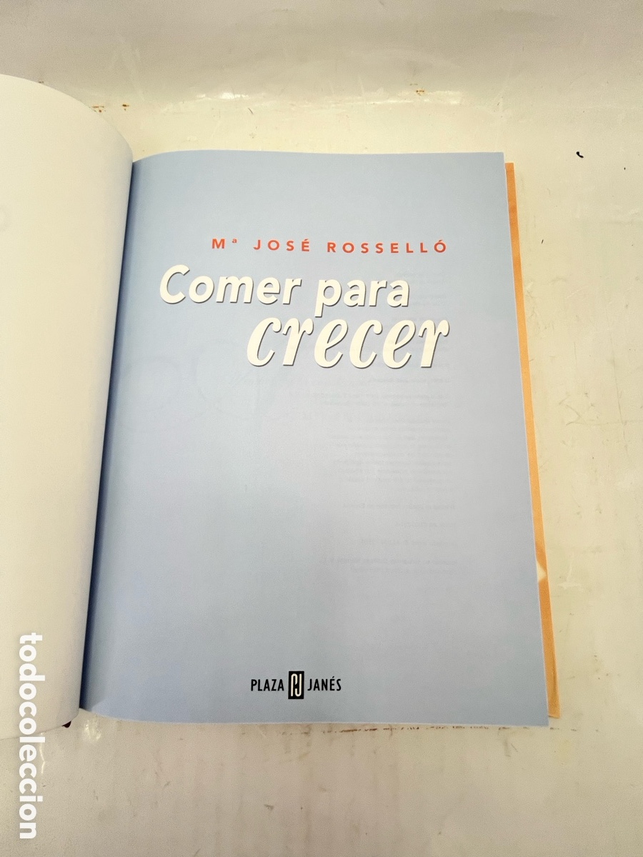 Libros: COMER PARA CRECER - M&ordf; Jose Rossell&oacute; - Foto 2